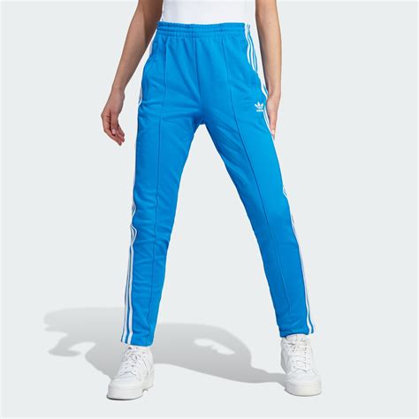 adidas sst tp trainingspak lichtblauw|Adidas sst track pants.